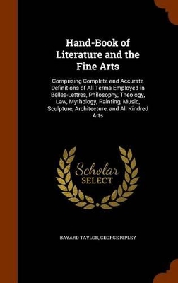 Book cover for Hand-Book of Literature and the Fine Arts