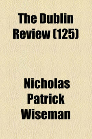 Cover of The Dublin Review Volume 125