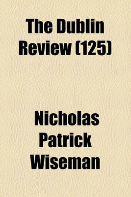 Book cover for The Dublin Review Volume 125