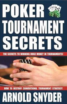 Book cover for Poker Tournament Secrets