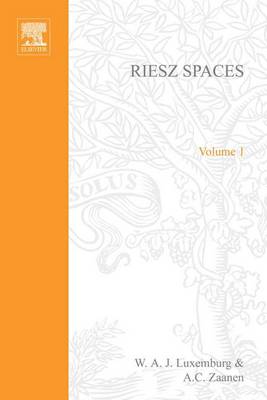 Book cover for Riesz Spaces