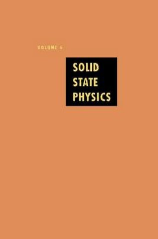 Cover of Solid State Physics V6