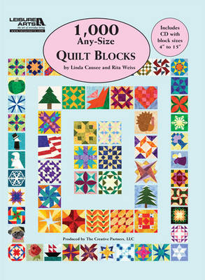 Book cover for 1,000 Any-size Quilt Blocks