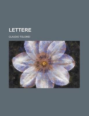 Book cover for Lettere