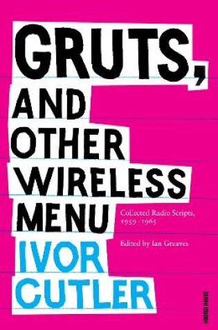 Cover of Gruts, and Other Wireless Menu