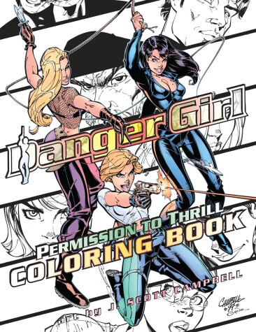 Cover of Permission to Thrill Coloring Book