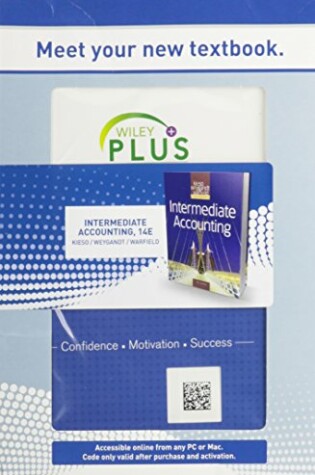 Cover of Wiley Plus Intermediate Accounting