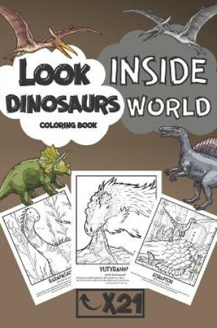 Cover of Look Inside Dinosaurs World