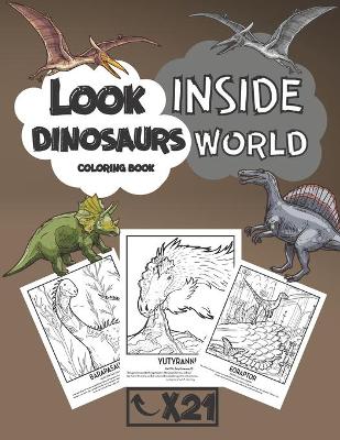 Book cover for Look Inside Dinosaurs World