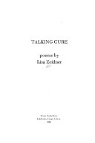 Cover of Talking Cure