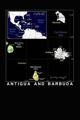 Book cover for Color Map of Antigua and Barbuda Journal