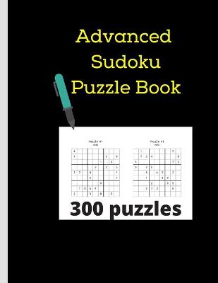 Book cover for Advanced Sudoku Puzzle Book