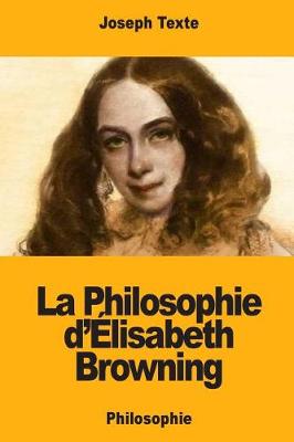 Book cover for La Philosophie d'Elisabeth Browning