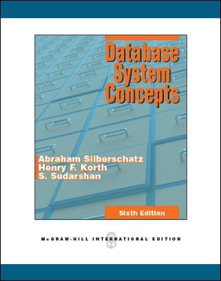 Book cover for Database System Concepts (Int'l Ed)