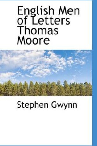 Cover of English Men of Letters Thomas Moore