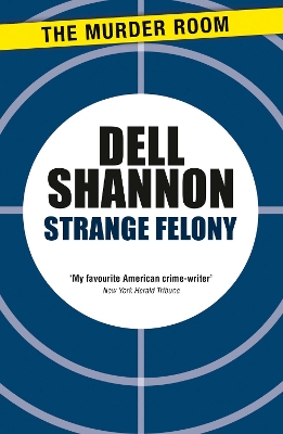 Book cover for Strange Felony