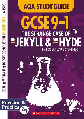 Book cover for The Strange Case of Dr Jekyll and Mr Hyde AQA English Literature
