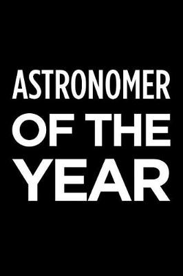 Book cover for Astronomer of the Year