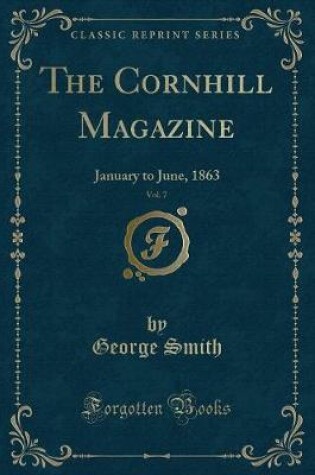 Cover of The Cornhill Magazine, Vol. 7