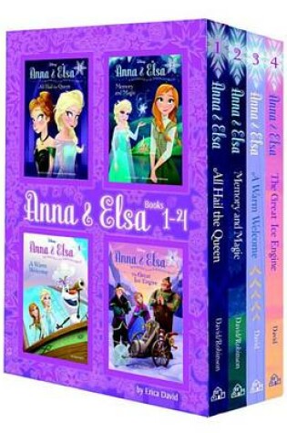 Cover of Anna & Elsa: Books 1-4 (Disney Frozen)
