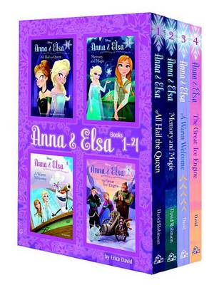Book cover for Anna & Elsa: Books 1-4 (Disney Frozen)