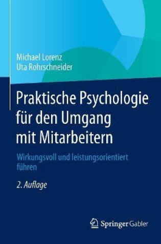 Cover of Praktische Psychologie für den Umgang mit Mitarbeitern