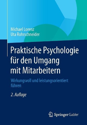 Book cover for Praktische Psychologie für den Umgang mit Mitarbeitern