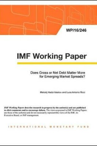 Cover of Does Gross or Net Debt Matter More for Emerging Market Spreads?