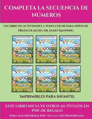 Cover of Imprimibles para infantil (Completa la secuencia de números)