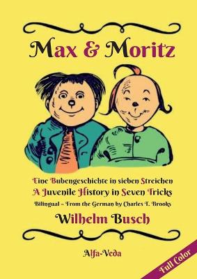 Book cover for Max & Moritz Bilingual Full Color