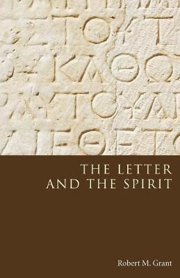 Book cover for The Letter and the Spirit