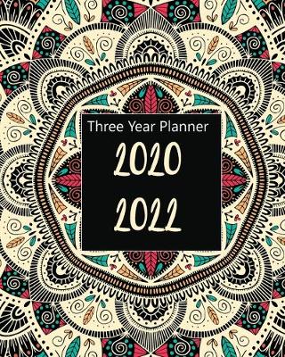 Book cover for 2020-2022 Three Year Planner