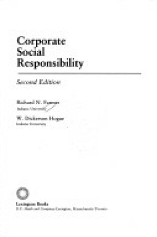 Cover of Corporate Social Responsibility