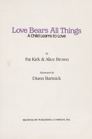 Cover of Love Bears All Things