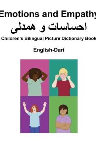 Cover of English-Dari Emotions and Empathy Children's Bilingual Picture Dictionary Book