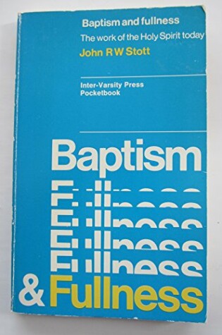 Cover of Baptism and Fullness