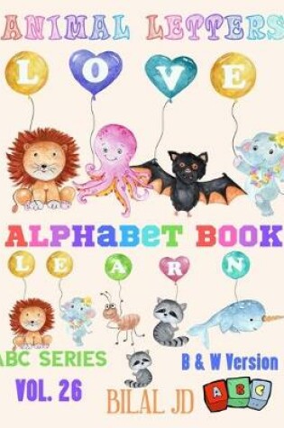 Cover of Animal Letters Alphabet Book