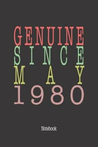 Cover of Genuine Since May 1980