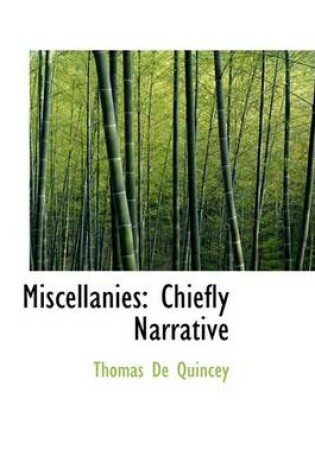 Cover of Miscellanies