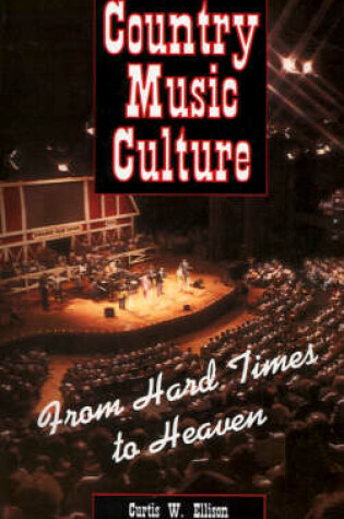 Cover of Country Music Culture