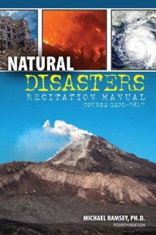 Cover of Natural Disasters: Recitation Manual Course GEOL-0820