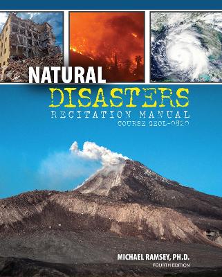 Book cover for Natural Disasters: Recitation Manual Course GEOL-0820