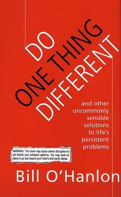 Book cover for Do One Thing Different