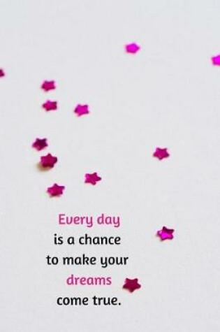 Cover of Every day is a chance to make your dreams come true.