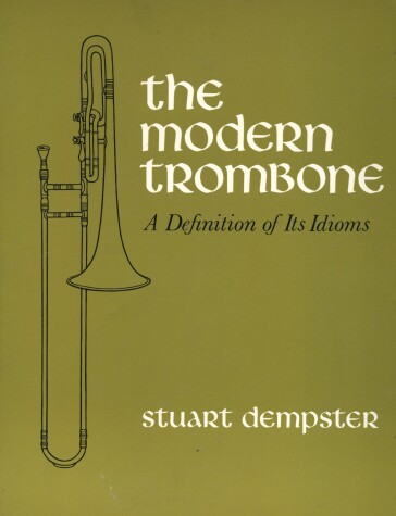 Book cover for Modern Trombone