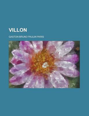 Book cover for Villon