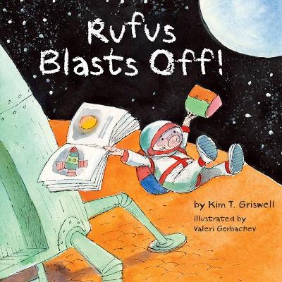 Book cover for Rufus Blasts Off
