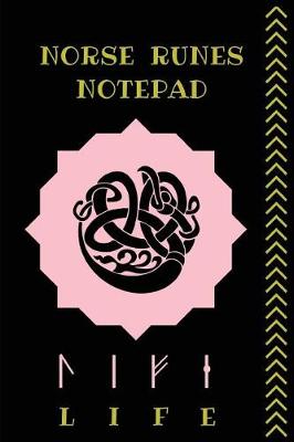 Book cover for Norse Runes Notepad