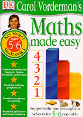 Book cover for Maths Made Easy:  Age 5-6 Book 1