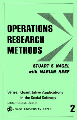 Cover of Operations Research Methods